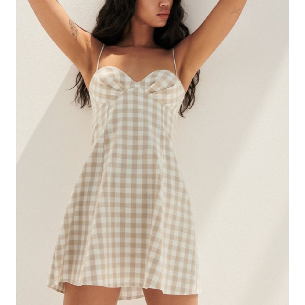 Zara gingham dress